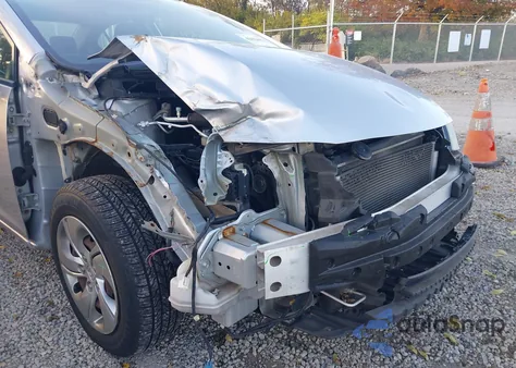 2014 Honda Civic Lx из США, поврежденный, VIN 19XFB2F54EE036386